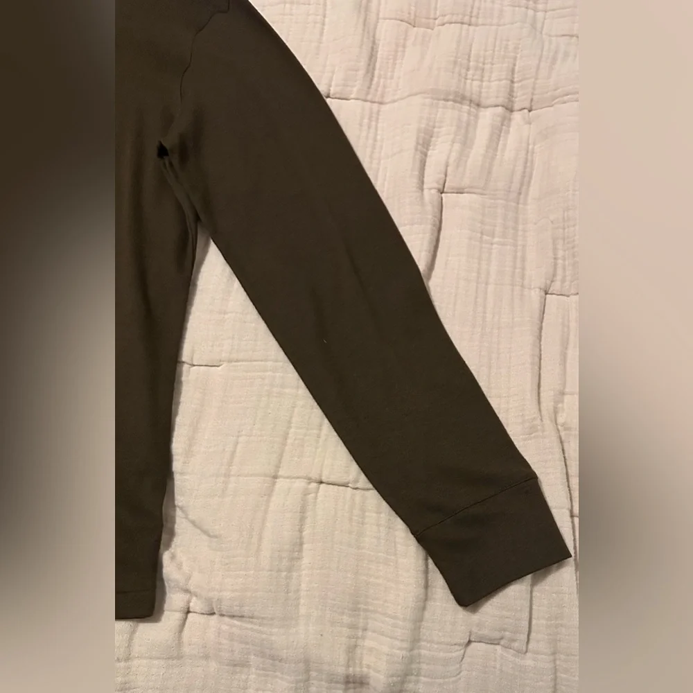Ralph Lauren Purple Label Dark Brown Zip-Up Sweater